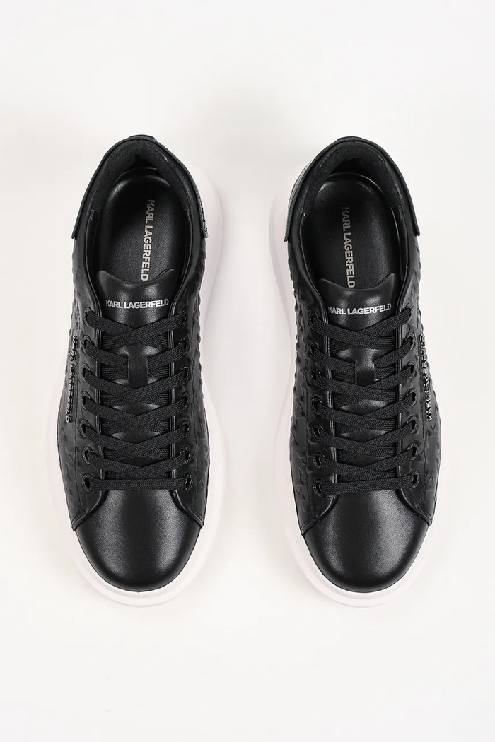 Kore sneakersy męskie skórzane Karl Lagerfeld KL56549K.000 czarny