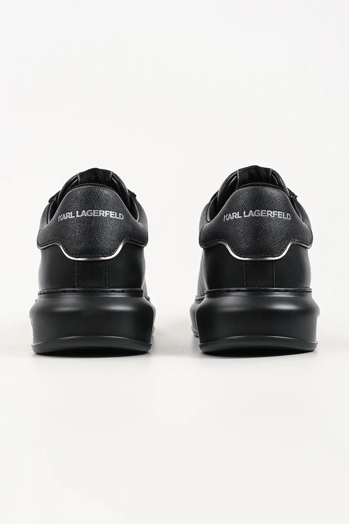 Obuwie Karl Lagerfeld Kapri sneakersy damskie skórzane KL52581.00X czarny