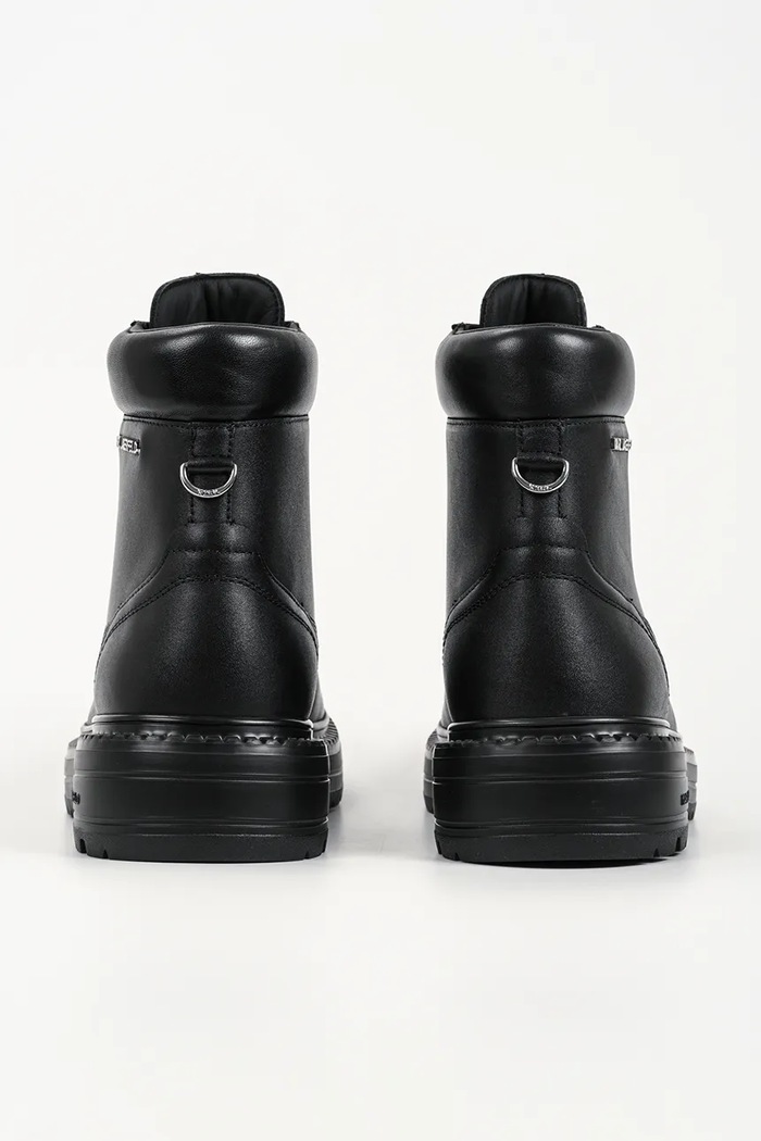 Obuwie Karl Lagerfeld Buty męskie skórzane Miles KL10250.000 czarny