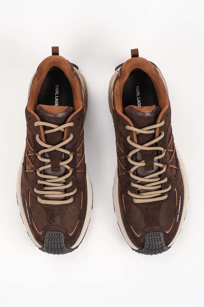 Orion sneakersy męskie Karl Lagerfeld KL58525.344 brązowy