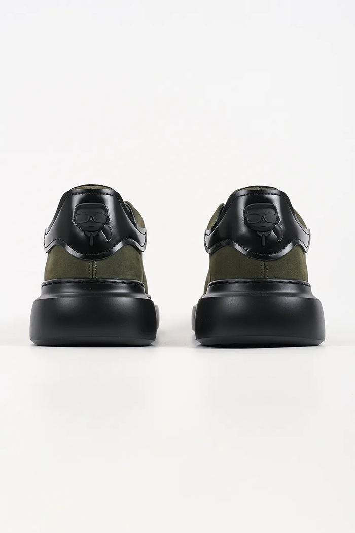 Obuwie Karl Lagerfeld Kore sneakersy męskie zamszowe KL56523.2KK brązowy