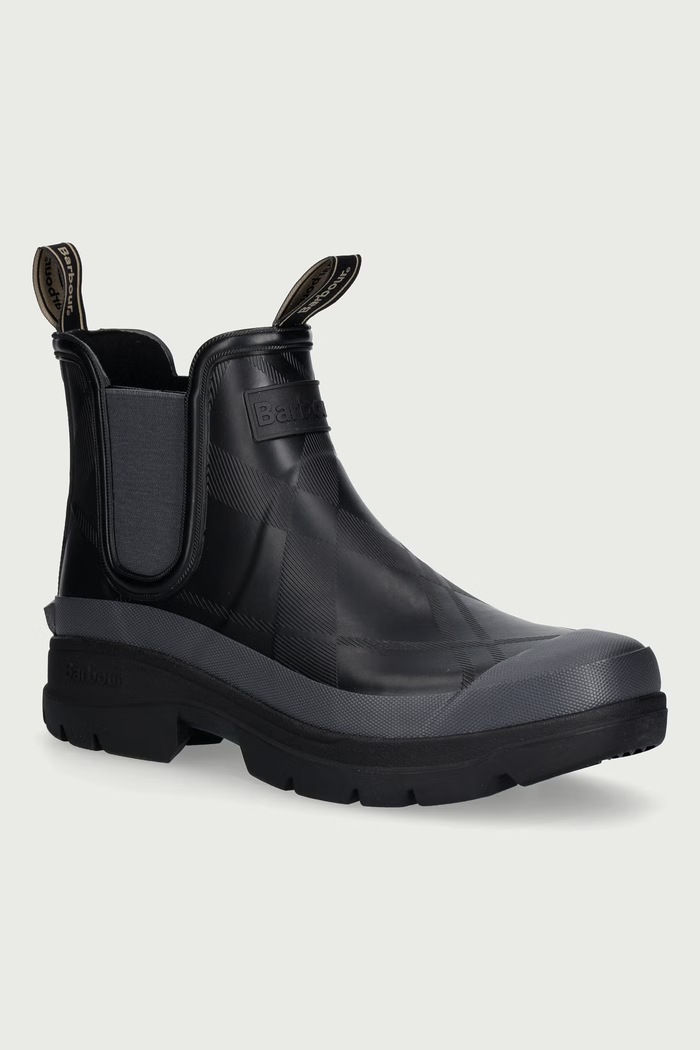Barbour Gumene čizme za muškarce Breacon crna MRF0054BK32
