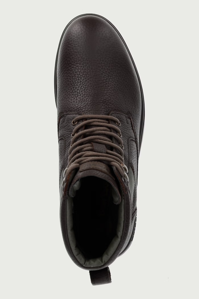Trapery męskie skórzane Eslington Barbour MFO0853BR91 brązowy