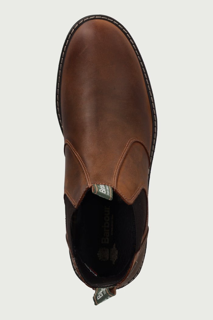 Čizme za muškarce od nubuka Embleton Barbour MFO0852BR79 smeđa