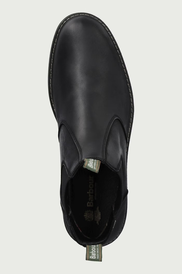 Čizme za muškarce od kože Embleton Barbour MFO0852BK12 crna