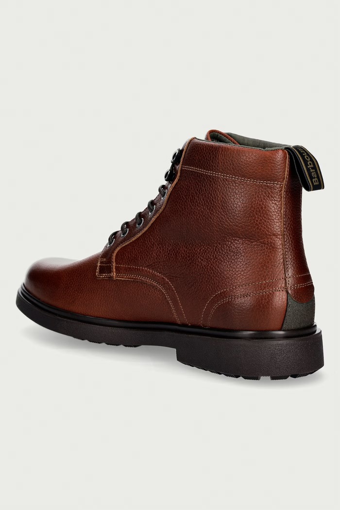 Obuwie Barbour trapery męskie skórzane Bellister MFO0847BR52 brązowy