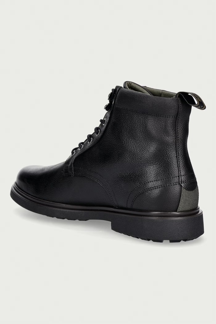 Παπούτσια Barbour Μποτάκια Ανδρικά δερμάτινα Bellister MFO0847BK52 μαύρο