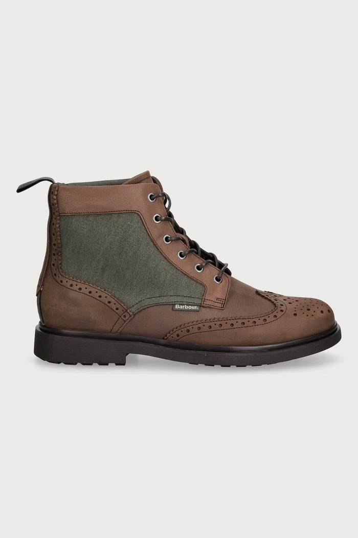 Barbour Buty męskie Barmoor MFO0846BR98 brązowy AW26
