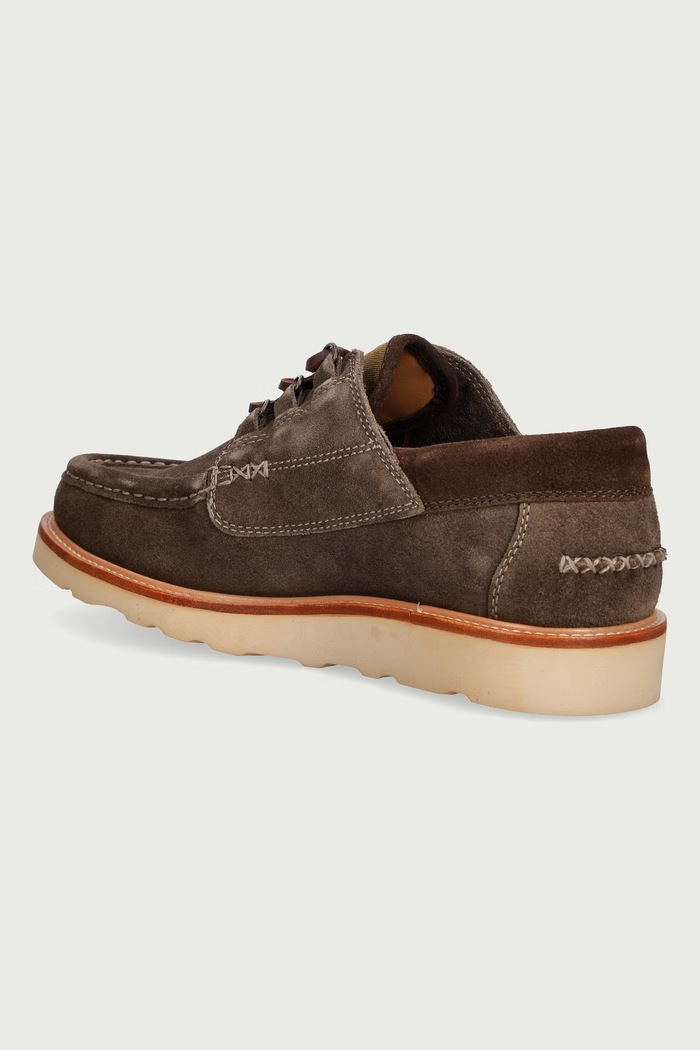 Obuv Barbour Mokasíny pánske semišové Murtun MFO0833SN12 béžová