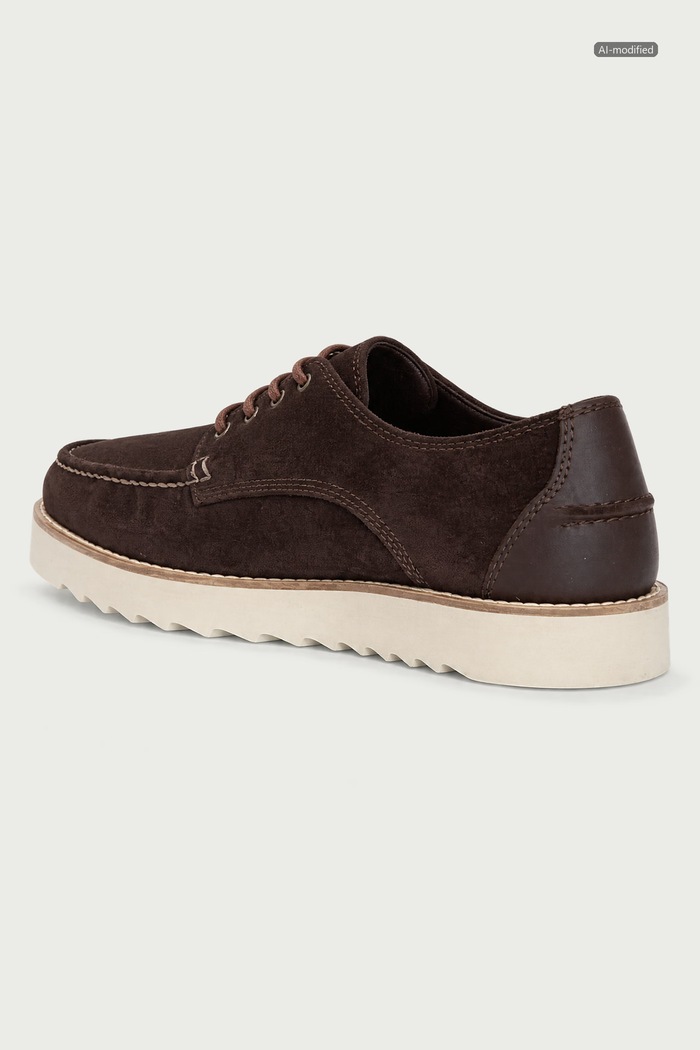 Obuwie Barbour Aydon półbuty męskie zamszowe MFO0823BR35 brązowy