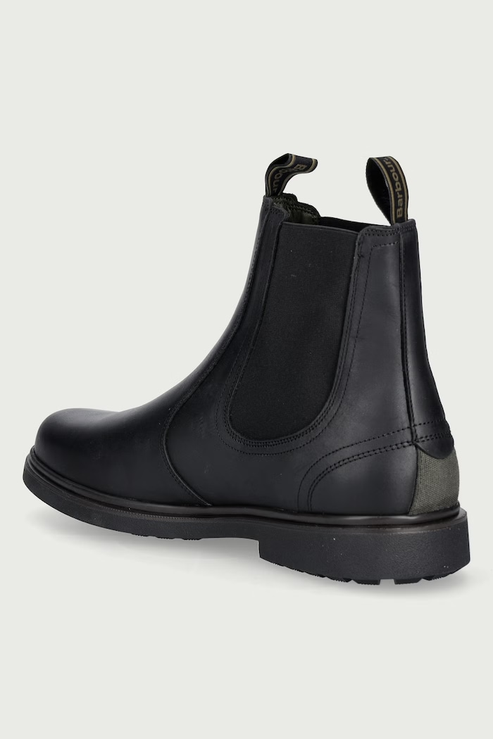 Obuća Barbour Čizme za muškarce od kože Hale MFO0815BK52 crna