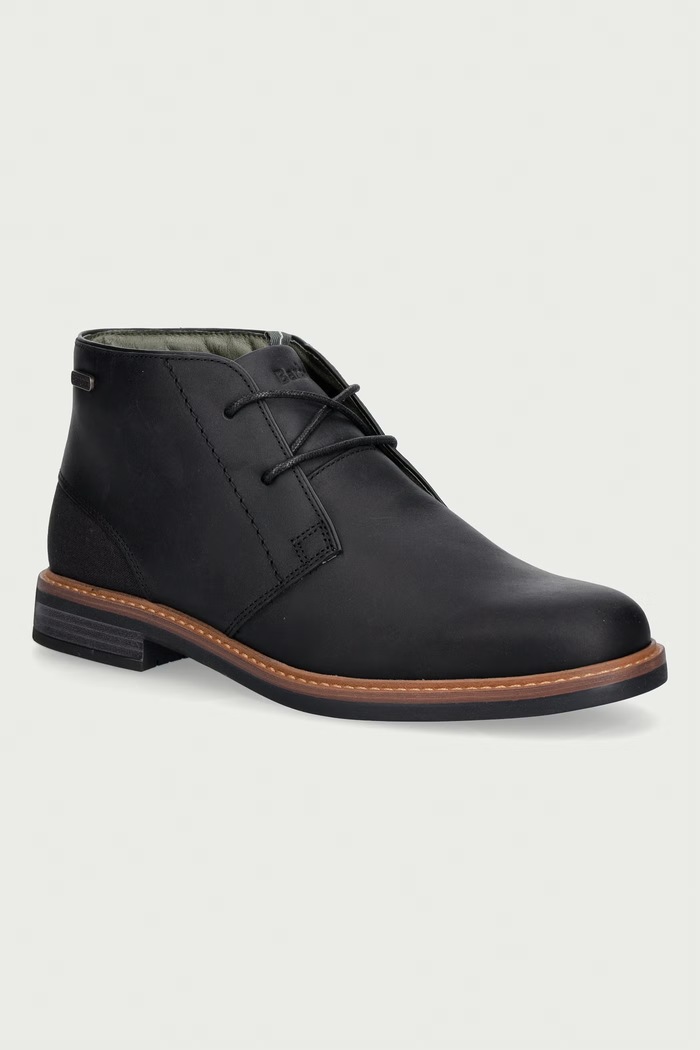 Barbour čizme za muškarce od kože Readhead crna MFO0138BK11