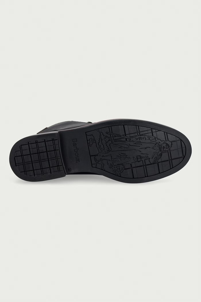 Barbour čizme za muškarce od kože Readhead MFO0138BK11 crna