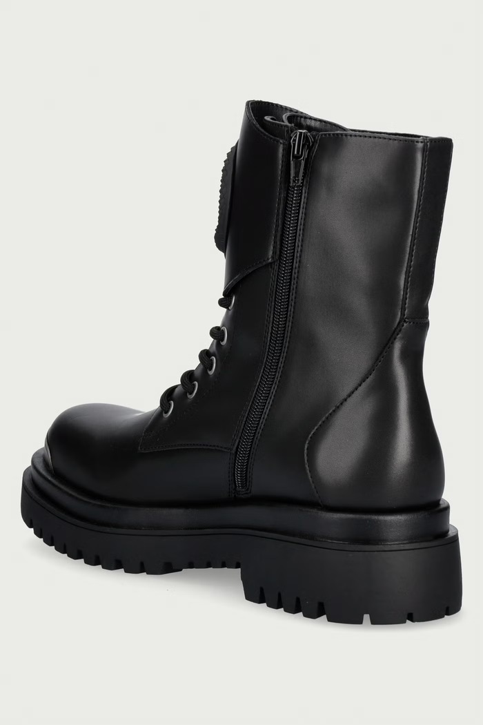 Obuwie Just Cavalli Trapery damskie 81QA3S92ZSD48899 czarny