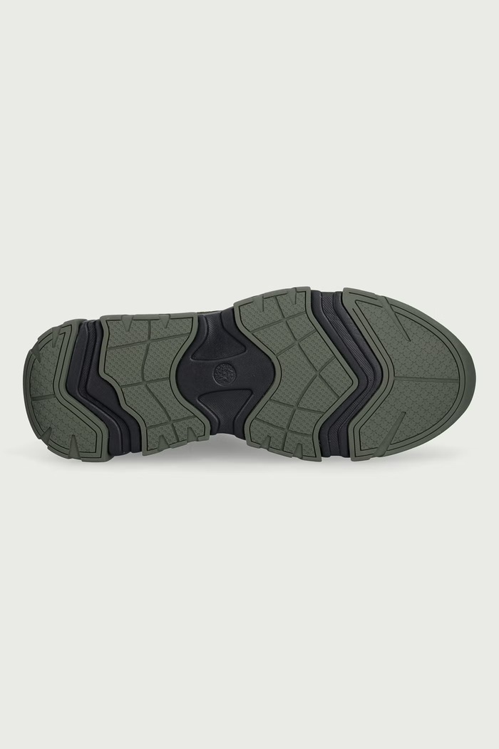 Sneakersy męskie Just Cavalli zielony 81QA3SH1ZPC41105