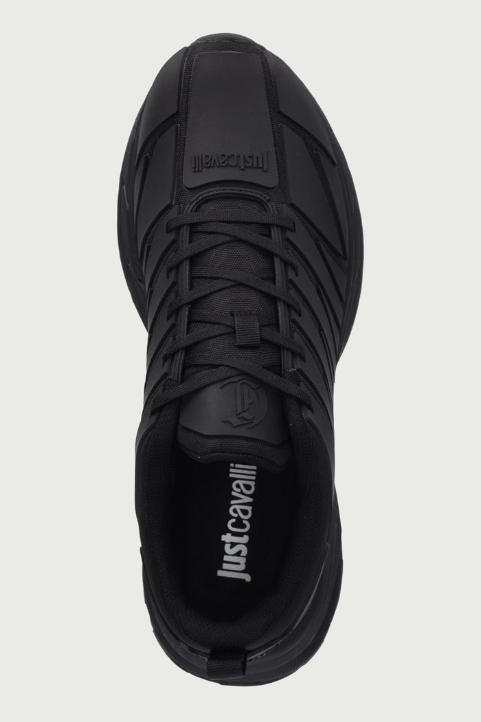 Sneakersy męskie Just Cavalli 81QA3SG3ZSF08899 czarny