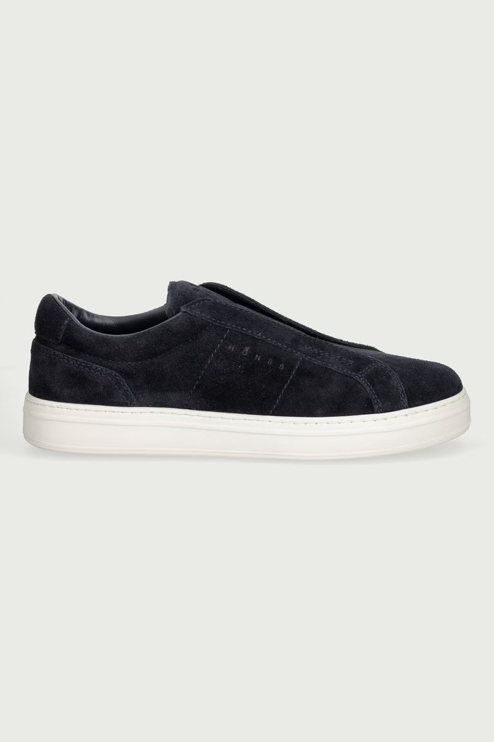 Hogan H668 Slip On sneakers pánske HXM6680FW60BTMU805 tmavomodrá AW26