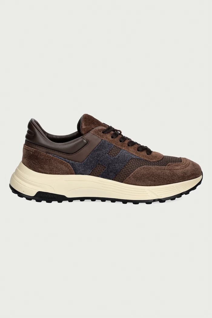 Hogan Hyperlight Allacciato H sneakers pánske HXM5630FR30VFV740F hnedá AW26