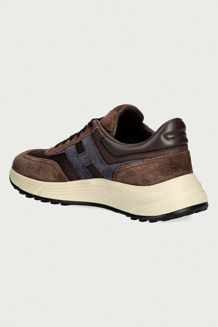 Obuv Hogan Hyperlight Allacciato H sneakers pánske HXM5630FR30VFV740F hnedá