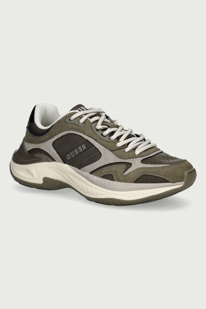 Guess SQUAN3 sneakers pánske zelená FMFSQ3.ELE12.BROOL
