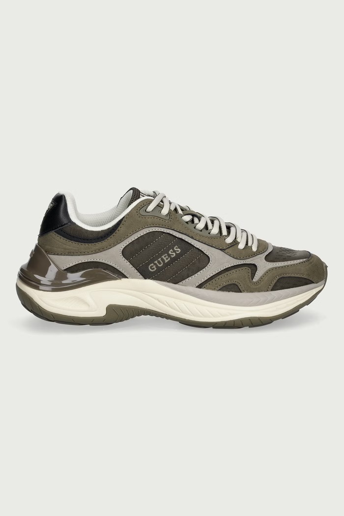 Guess SQUAN3 sneakers pánske FMFSQ3.ELE12.BROOL zelená AW26