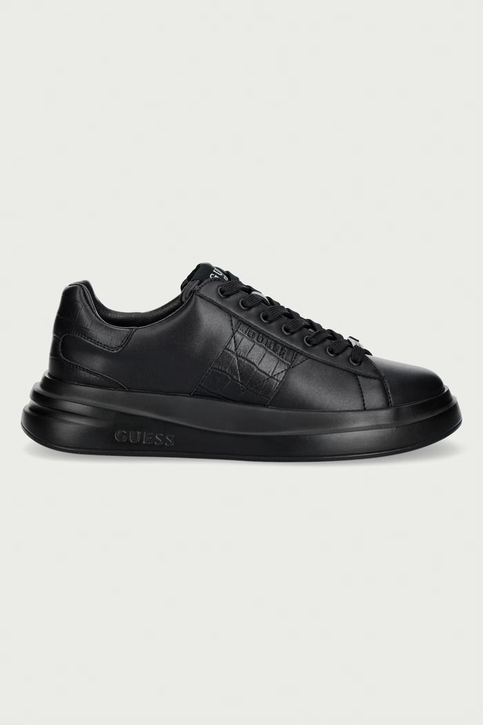Guess ELBA sneakers pánske FMFEAL.LEP12.BLACK čierna AW26