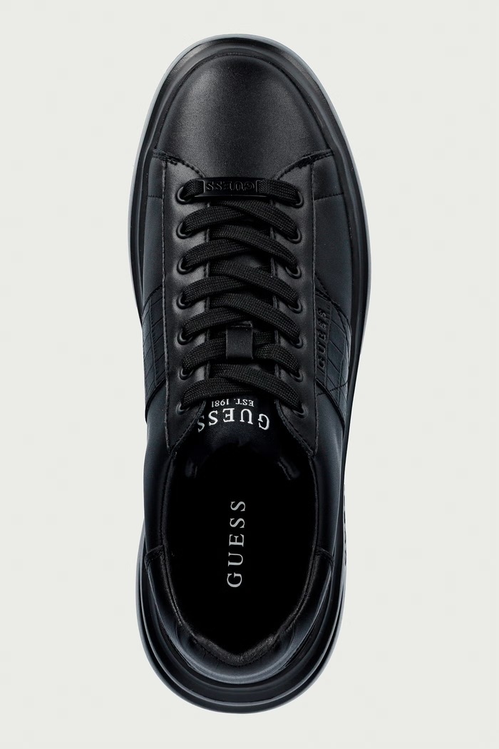 ELBA sneakers pánske Guess FMFEAL.LEP12.BLACK čierna