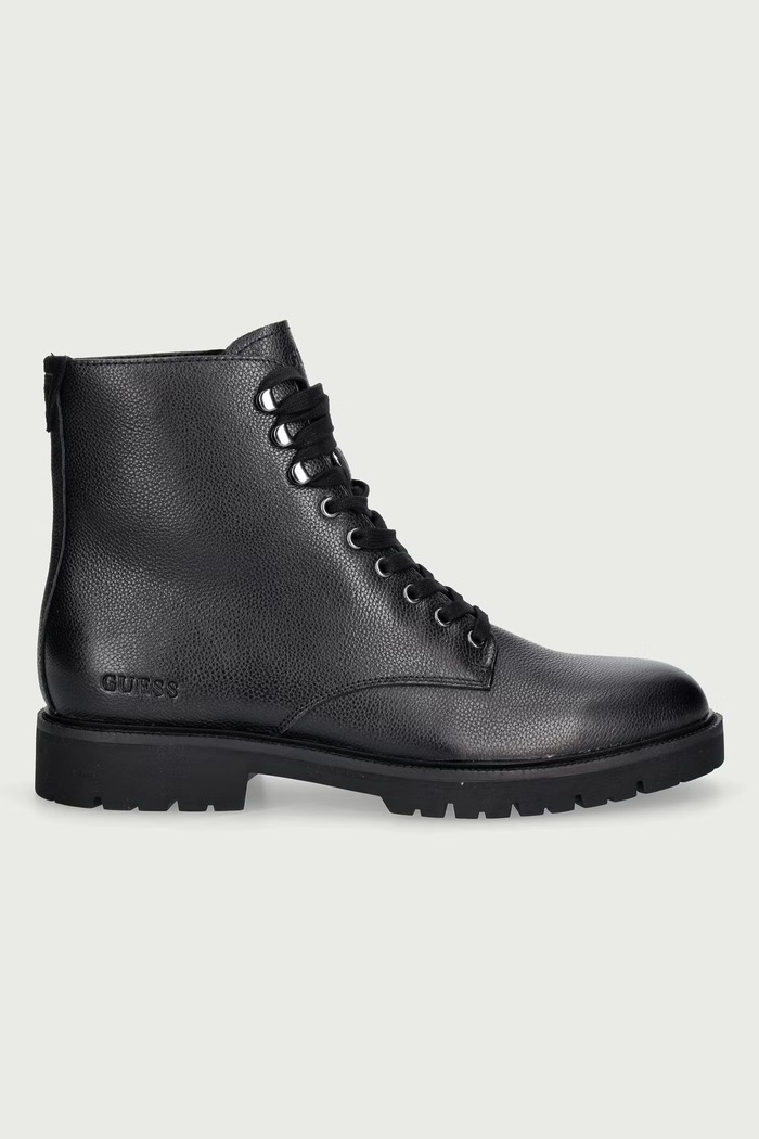Guess Gležnjače za muškarce BRAVIK FMFBRA.LEA11.BLACK crna AW26