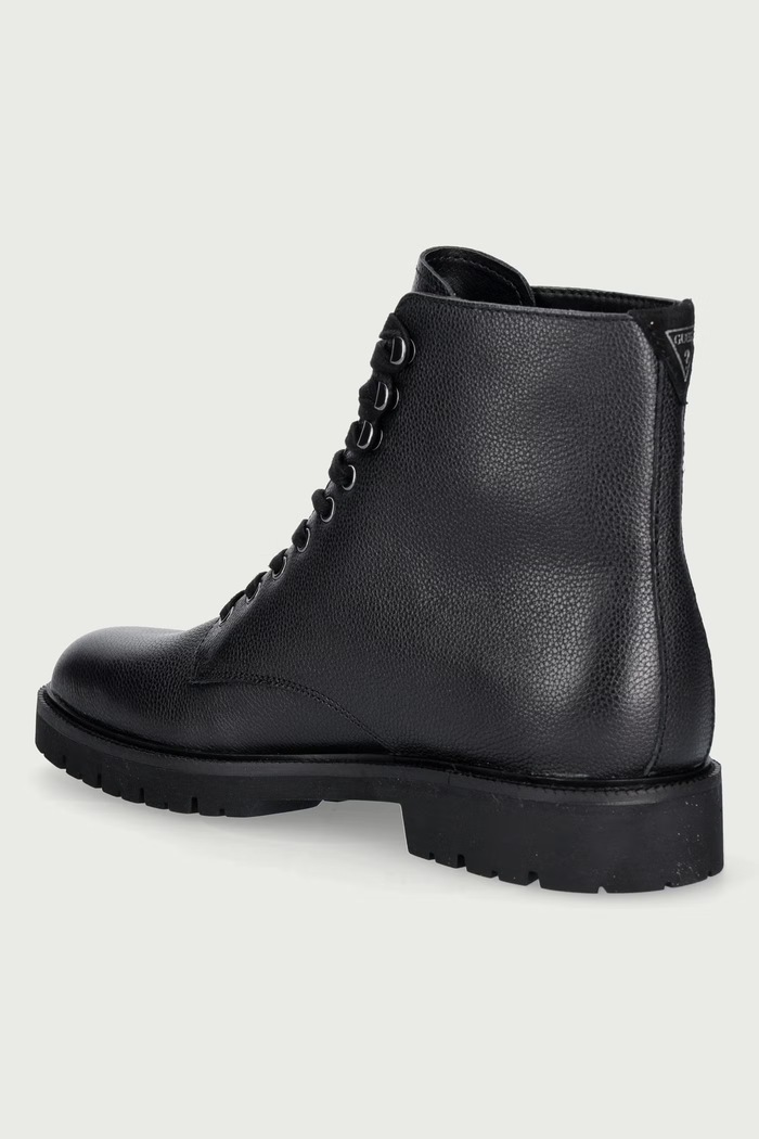 Obuća Guess Gležnjače za muškarce BRAVIK FMFBRA.LEA11.BLACK crna