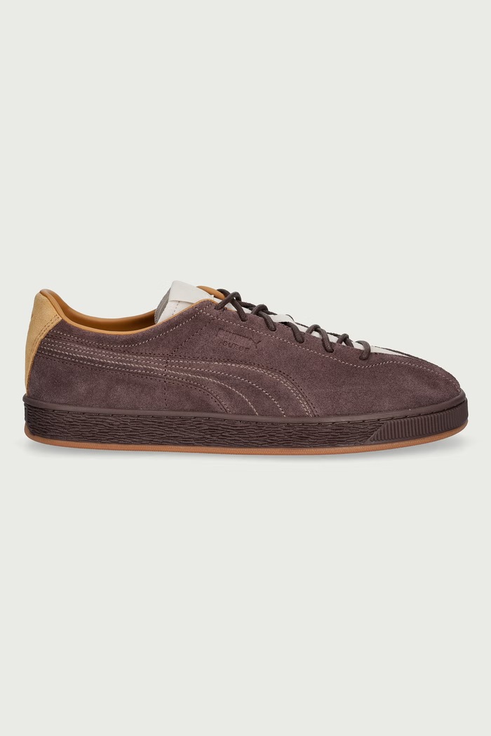 Puma PUMA x LE PERE sneakersy męskie zamszowe 409463 brązowy AW26