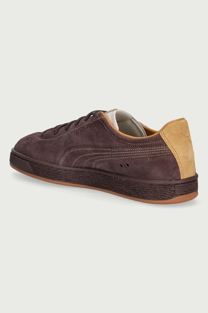 Obuwie Puma PUMA x LE PERE sneakersy męskie zamszowe 409463 brązowy