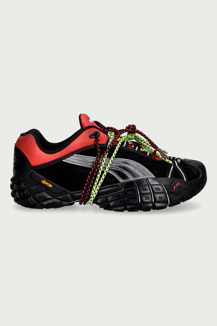 Puma PUMA x A$AP ROCKY Straycat sneakersy męskie zamszowe 408509 czarny AW26