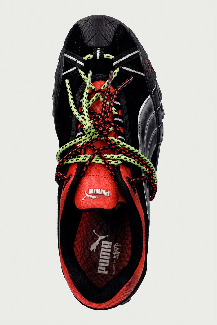 PUMA x A$AP ROCKY Straycat sneakersy męskie zamszowe Puma 408509 czarny