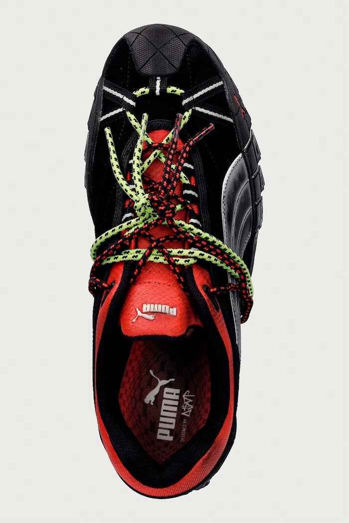 PUMA x A$AP ROCKY Straycat sneakersy męskie zamszowe Puma 408509 czarny