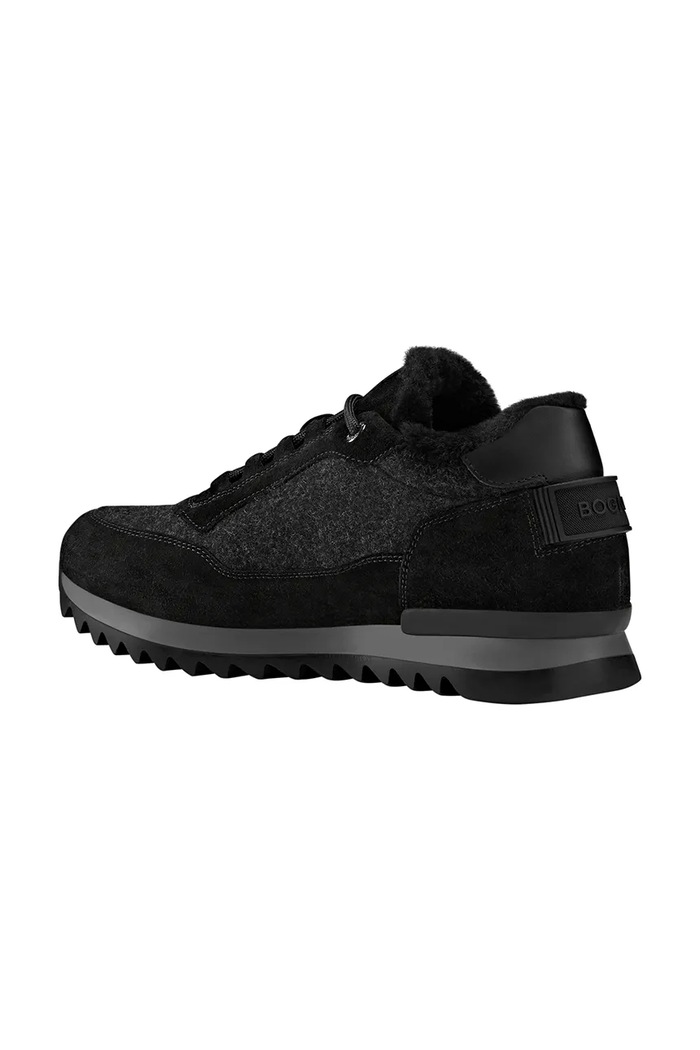 BOGNER SEATTLE sneakersy męskie zamszowe 12640453 czarny AW26