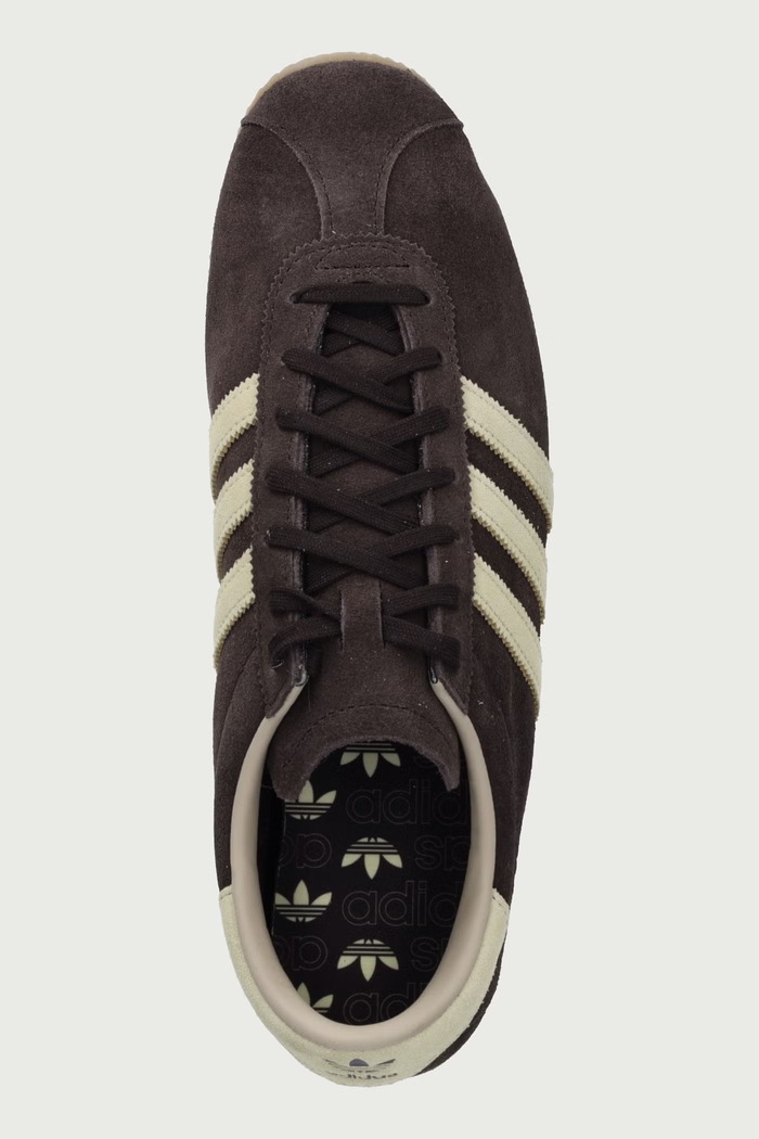 Paris sneakersy męskie zamszowe adidas Originals KK4973 brązowy