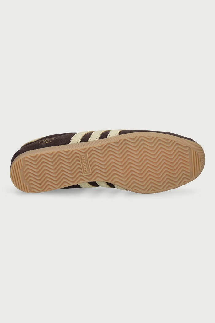 Paris sneakersy męskie zamszowe adidas Originals brązowy KK4973