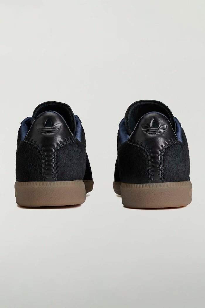 Obuwie adidas Originals Army Pony x Wales Bonner sneakersy męskie skórzane KK2813 czarny