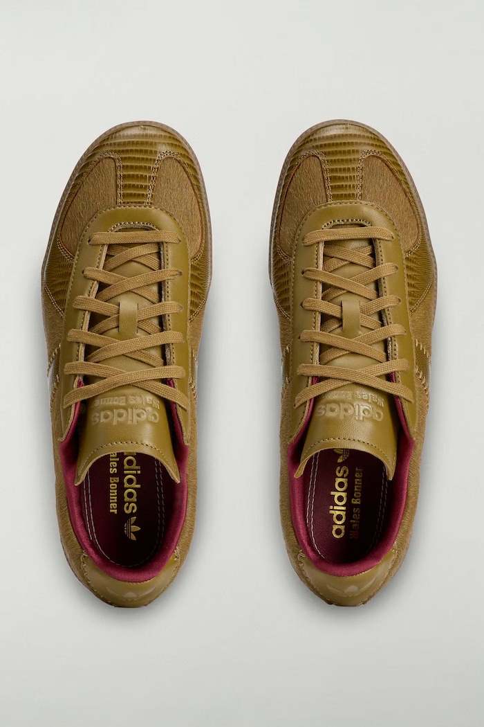Army Pony x Wales Bonner sneakers Men's leather adidas Originals KK2809 brown