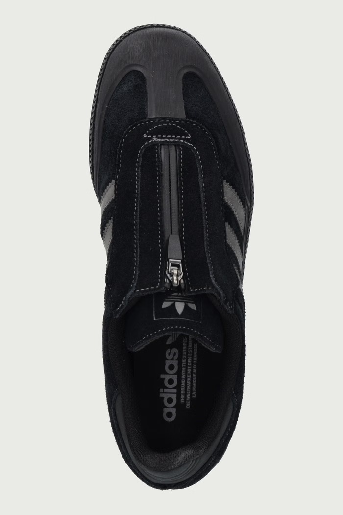 Samba Og sneakersy męskie zamszowe adidas Originals KK2336 czarny