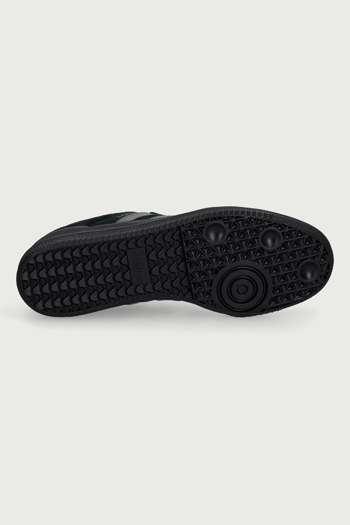 Samba Og sneakersy męskie zamszowe adidas Originals czarny KK2336