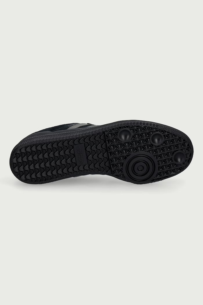 Samba Og sneakersy męskie zamszowe adidas Originals czarny KK2336