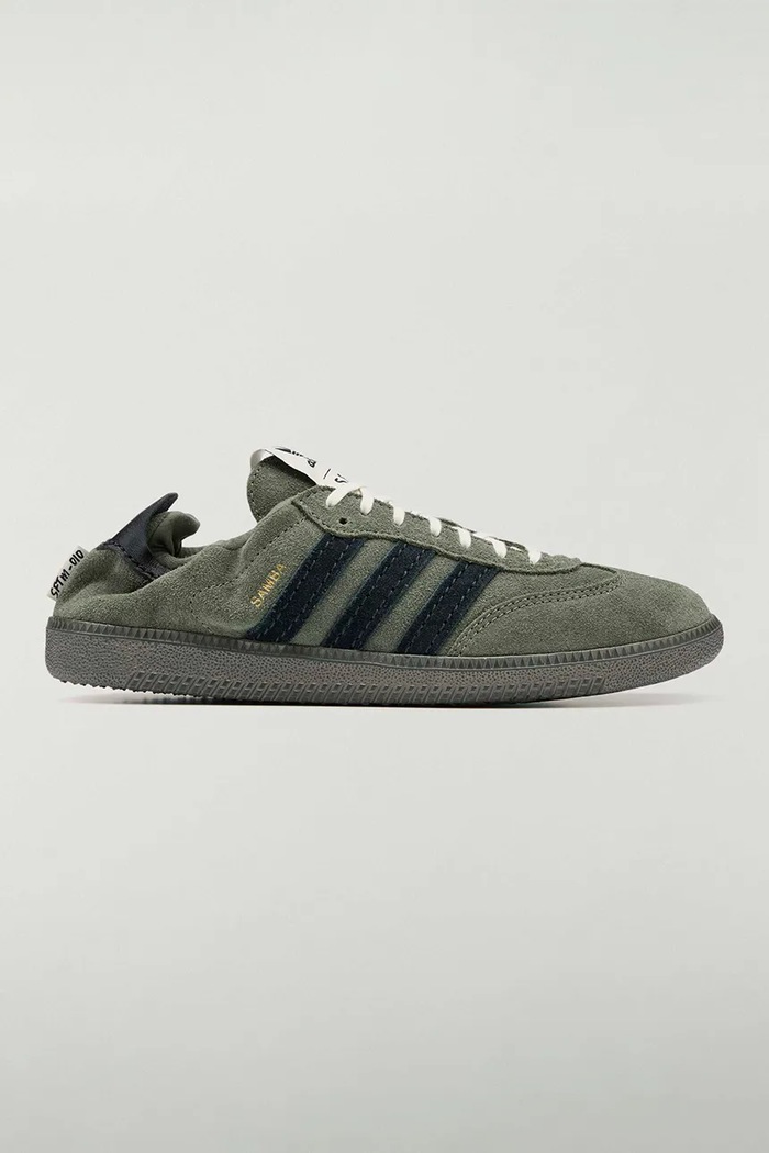 adidas Originals Samba Og x SFTM кросівки чоловічі замшеві зелений HP8257