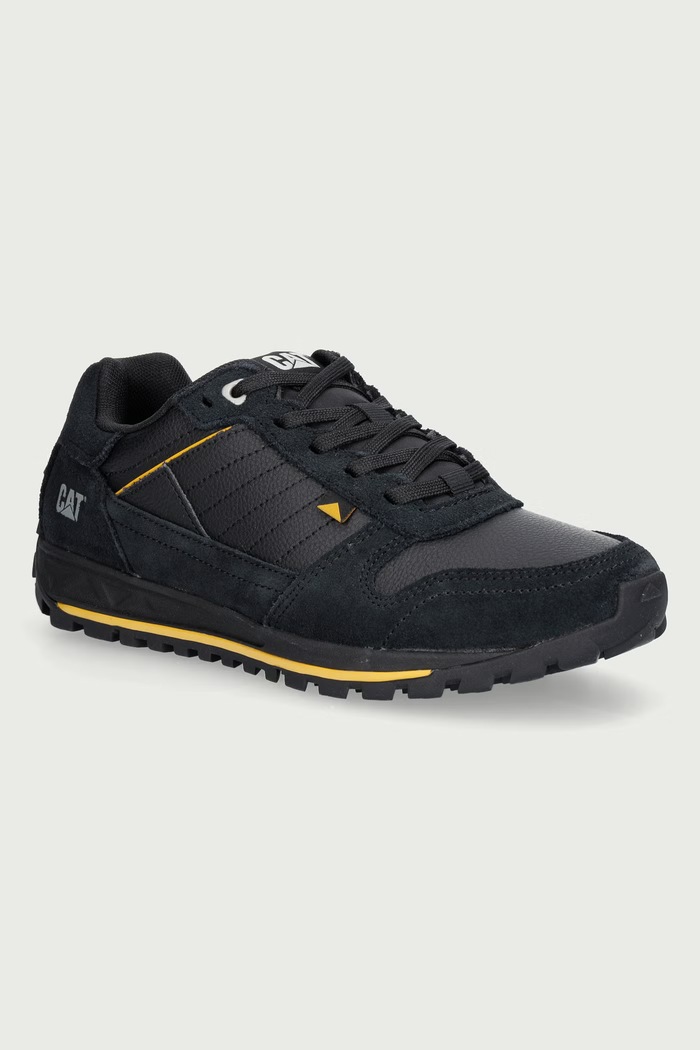 CAT Footwear TRIGEN sneakersy męskie skórzane czarny P726923