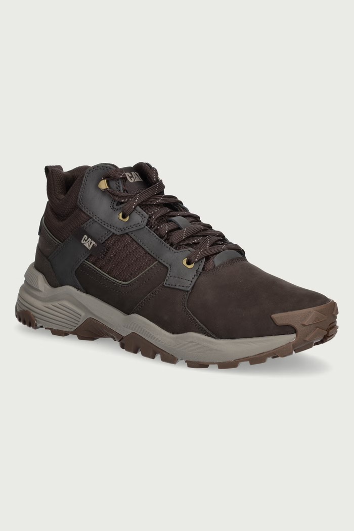 CAT Footwear Buty męskie GRAPPLE LEATHER MID brązowy P727011