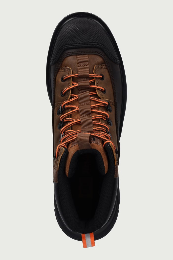 Buty męskie skórzane COLORADO EXPEDITION HIKER WP CAT Footwear P726859 brązowy