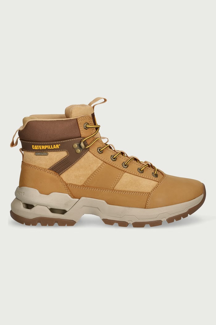 CAT Footwear Buty męskie skórzane SURGE COMBAT WP P726848 brązowy AW26