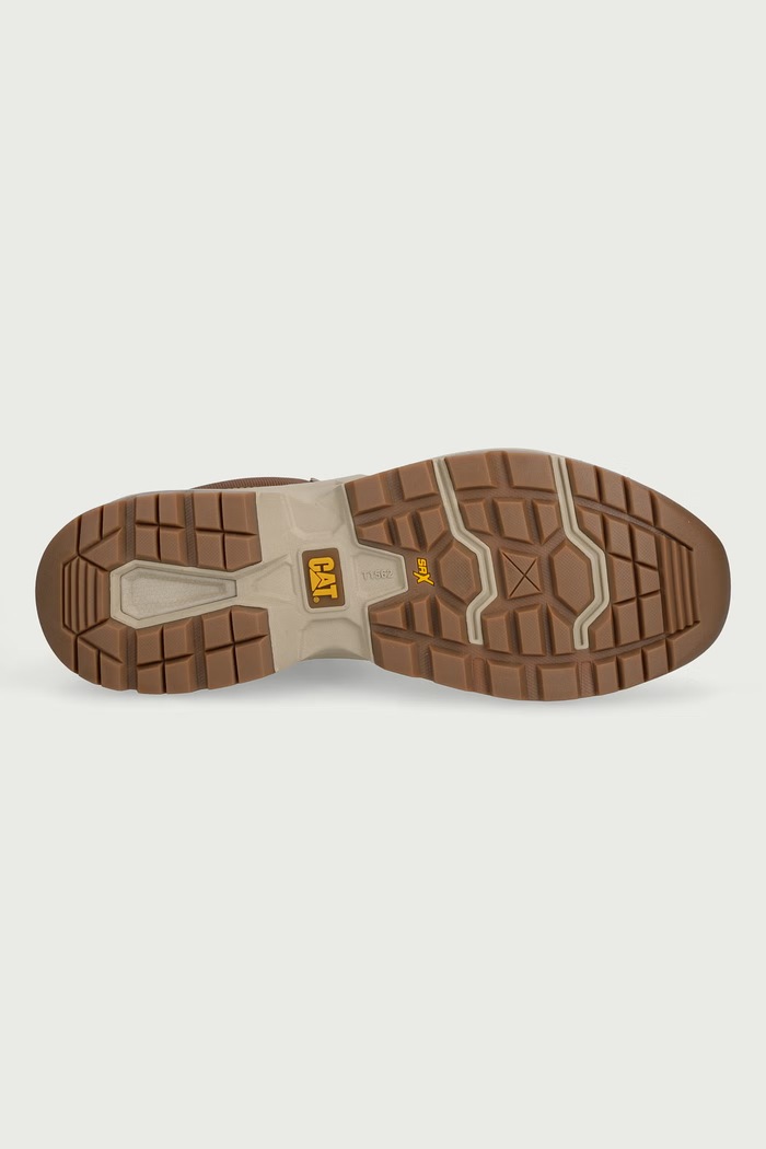 Buty męskie skórzane SURGE COMBAT WP CAT Footwear brązowy P726848