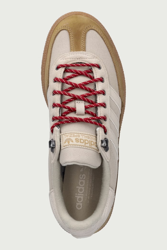 Handball Spezial WTR sneakersy męskie skórzane adidas Originals KJ1722 beżowy