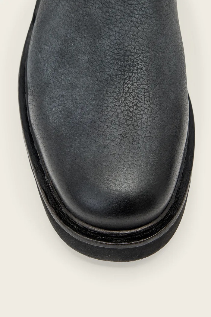 Čizme za muškarce od kože Skiff Chelsea Boot AllSaints crna M025FD.BLK